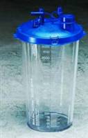Medi-Vac Guardian Suction Canister 1200 mL Shut-Off Valve / Locking Lid, 65651-212 - SOLD BY: PACK OF ONE