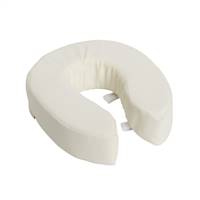 DMI Toilet Seat Cushion 2 Inch Height White Without Stated Weight Capacity, 520-1246-1900 