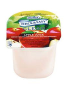 Thick & Easy Thickened Beverage 4 oz. Portion Cup Apple Juice Flavor Ready to Use Honey Consistency, 12687 - Case of 24