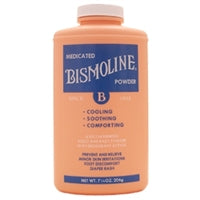 Bismoline Body Powder, 7-1/4 oz. Lightly Scented, 01270 - EACH