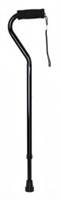 McKesson Offset Cane Aluminum 30 to 39 Inch Height Black, 146-RTL10306 - CASE OF 6