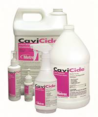 CaviCide Surface Disinfectant Cleaner, Liquid 8 oz. Bottle Alcohol Scent, 13-1008 - Case of 12