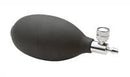 McKesson Blood Pressure Unit Inflation Bulb and Valve Standard Black Bulb with Chrome-plated Deflation Valve Most Aneroid Sphygmomanometers, 01-875NGM - EACH