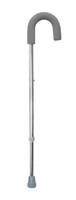 McKesson Round Handle Cane Aluminum 28-3/4 to 37-3/4 Inch Height Silver, 146-RTL10342 - CASE OF 6