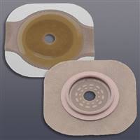 New Image Flextend Colostomy Barrier Trim to Fit, Standard Wear Tape 4 Inch Flange Yellow Code Up To 3-1/2 Inch Stoma, 14206 - Box of 5