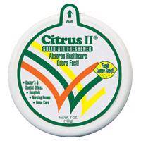 Citrus II Air Freshener Oil Based Solid 8 Ounce NonSterile Box Fresh Lemon Scent, 636471430 - CASE OF 12