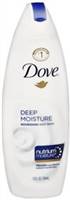 Dove Deep Moisture Body Wash Liquid 12 Ounce Bottle Scented, 01111112412 - SOLD BY: PACK OF ONE