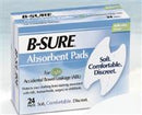 B-Sure Incontinence Liner, Heavy Absorbency One Size Fits Most Unisex Disposable, 14-7031-224 - Case of 288