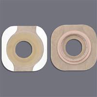 New Image FlexWear Colostomy Barrier, Pre-Cut, Standard Wear Tape 1-3/4 Inch Flange Green Code Hydrocolloid 1-1/8 Inch Stoma, 14305 - Box of 5