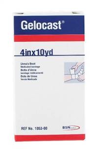 Unna Boot Gelocast 4 Inch X 10 Yard Cotton Cotton NonSterile, 01053 - Case of 12