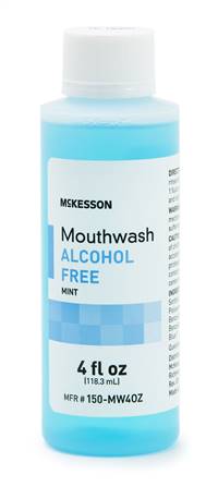 McKesson Mouthwash 4 oz. Mint Flavor, 150-MW4OZ - Case of 60