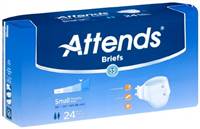 Attends Adult Brief Tab Closure Small Disposable Heavy Absorbency, BRBX15 - Pack of 24