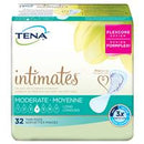 TENA Intimates Bladder Control Pad 13 Inch Length Moderate Absorbency Dry-Fast Core One Size Fits Most Female Disposable, 54266 - Pack of 32