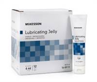 Lubricating Jelly, McKesson, 4 oz. Tube Sterile, 16-8919 - Pack of 12