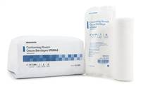 McKesson Conforming Bandage Polyester 6 Inch X 4-1/10 Yard Roll Shape Sterile, 16-020 - Pack of 6