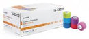 McKesson Cohesive Bandage 2 Inch X 5 Yard Standard Compression Self-adherent Closure Purple / Pink Green Light Blue Royal Red NonSterile, 16-53222 - CASE OF 36