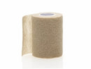 Cohesive Bandage, McKesson, 4 Inch X 5 Yard Standard Compression Self-adherent Closure Tan NonSterile, 16-3404 - EACH