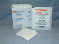 McKesson NonWoven Sponge Polyester / Rayon 6-Ply 4 X Inch Square Sterile, 16-4246 - CASE OF 300