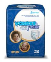 WonderPants Toddler Training Pants Pull On with Tear Away Seams 2T to 3T Disposable Heavy Absorbency, WP7001/1 - PACK OF 26