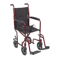 17" Transport Wheelchair