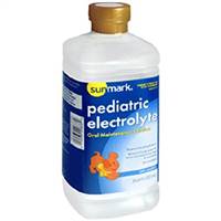 sunmark Pediatric Oral Electrolyte Solution Unflavored 33.8 oz. Bottle Ready to Use, 49348057141 - EACH