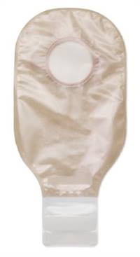 New Image Ostomy Pouch Two-Piece System 12 Inch Length 1-3/4 Inch Stoma Drainable Pre-Cut, 18002 - Box of 10