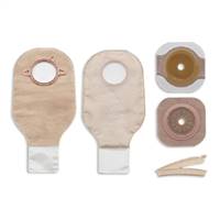 New Image Ileostomy /Colostomy Kit Two-Piece System 12 Inch Length 2-1/4 Stoma Drainable, 19104 - BOX OF 5