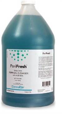 DermaRite Perifresh Perineal Wash, Liquid 1 gal. Jug Fresh Fruit Scent, 00196 - Case of 4