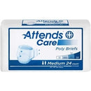 Attends Regular Adult Briefs, MEDIUM, 32" - 44", Heavy Absorbency, BR20