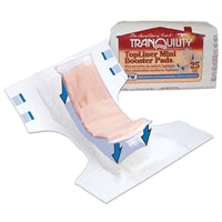 Tranquility TopLiner Mini Booster Pad, 10.5 Inch, Heavy Absorbency