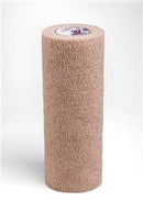 Coban LF Cohesive Bandage 6 Inch X 5 Yard Standard Compression Self-adherent Closure Tan , 2086 - Case of 12