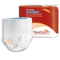 Tranquility Premium Overnight Underwear, EX-SMALL, Heavy Absorbency