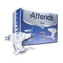 Attends Advanced Adult Brief Tab Closure Medium Disposable Heavy Absorbency, DDC20 - Pack of 24