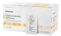 First Aid Antibiotic, McKesson, 144 per Box Ointment Individual Packet, 118-42213 - Pack of 144