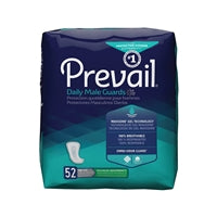 Prevail Male Guard, Bladder Control Pad, 13 Inch Length, Disposable, PV-812/1
