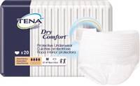 TENA Dry Comfort Adult Underwear Pull On Medium Disposable Moderate Absorbency, 72422 - Pack of 20