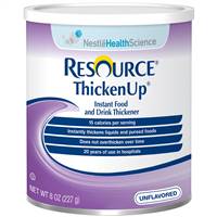 Resource Thickenup Food and Beverage Thickener 8 oz. Canister Unflavored Powder, 10043900225101 - EACH