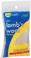 sunmark Lambs Wool Padding Small, 01093904233 - SOLD BY: PACK OF ONE