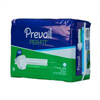 Prevail Per-Fit Adult Brief Tab Closure Large Disposable Heavy Absorbency, PF-013/1 - Pack of 18