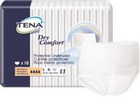 TENA Dry Comfort Adult Underwear Pull On Large Disposable Moderate Absorbency, 72423 - Pack of 18