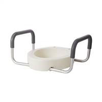 Drive Premium Riser Seat Premium, With Removable Arms, Elongated Toilet, 12403 - EACH