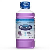 Pedialyte Pediatric Oral Electrolyte Solution Grape Flavor 1Liter Bottle Ready to Use, 00240 - EACH