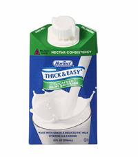 Thick & Easy Dairy Thickened Beverage 8 oz. Carton Milk Flavor Ready to Use Nectar Consistency, 24739 - Case of 27