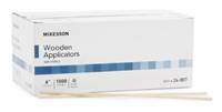 McKesson Applicator Stick Without Tip Wood Shaft 6 Inch NonSterile 1000 per Pack, 24-807 - CASE OF 20000