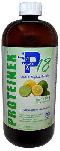 Proteinex Oral Protein Supplement Lemon-Lime Flavor 30 oz. Bottle Ready to Use, 54859-535-30 - Case of 6