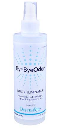 ByeByeOdor Deodorizer, Quaternary Based Liquid 7.5 oz. Bottle Mild Scent, 00258 - Case of 48