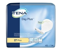 TENA Day Plus Pads, Heavy Absorbency, Yellow, Day Plus Pad Liners