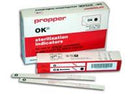 OK Sterilization Chemical Indicator Strip Steam 4 Inch, 26410100 - BOX OF 250
