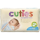 Cuties Complete Care Baby Diaper, SIZE N, Newborn, CCC00