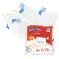 Tranquility AIR-Plus Low Air Loss Underpad 30 X 36 Inch Disposable Polymer Heavy Absorbency, 2710 - Case of 40